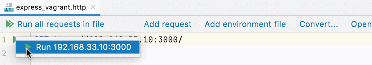 Launch a HTTP Request Launch a HTTP Request