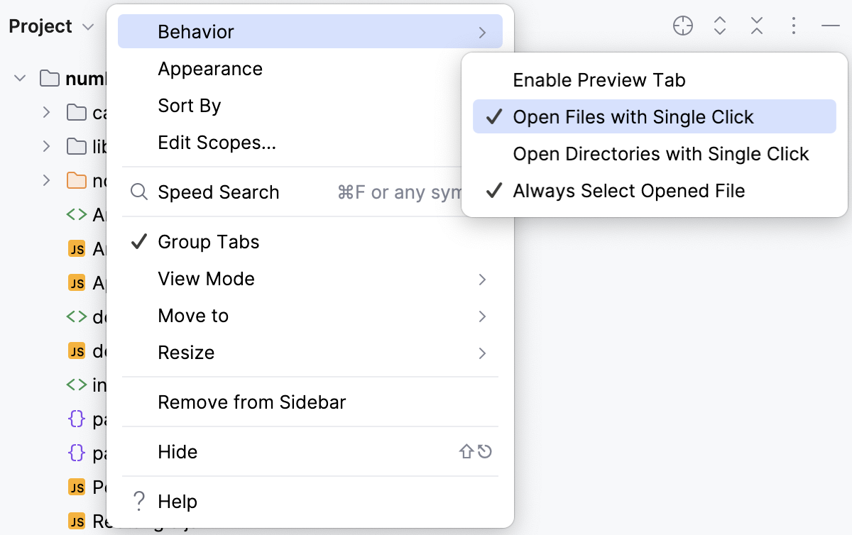 上下文菜单 上下文菜单