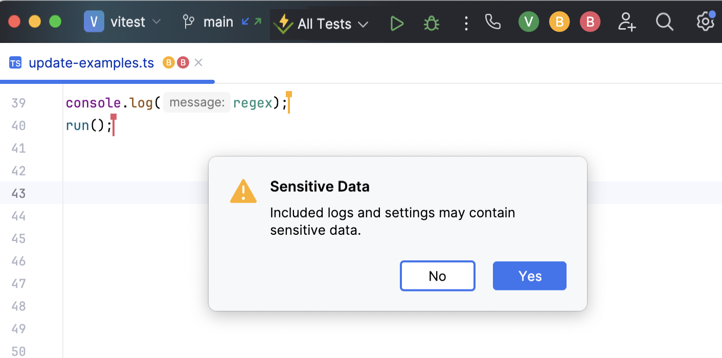 敏感数据对话框 敏感数据对话框