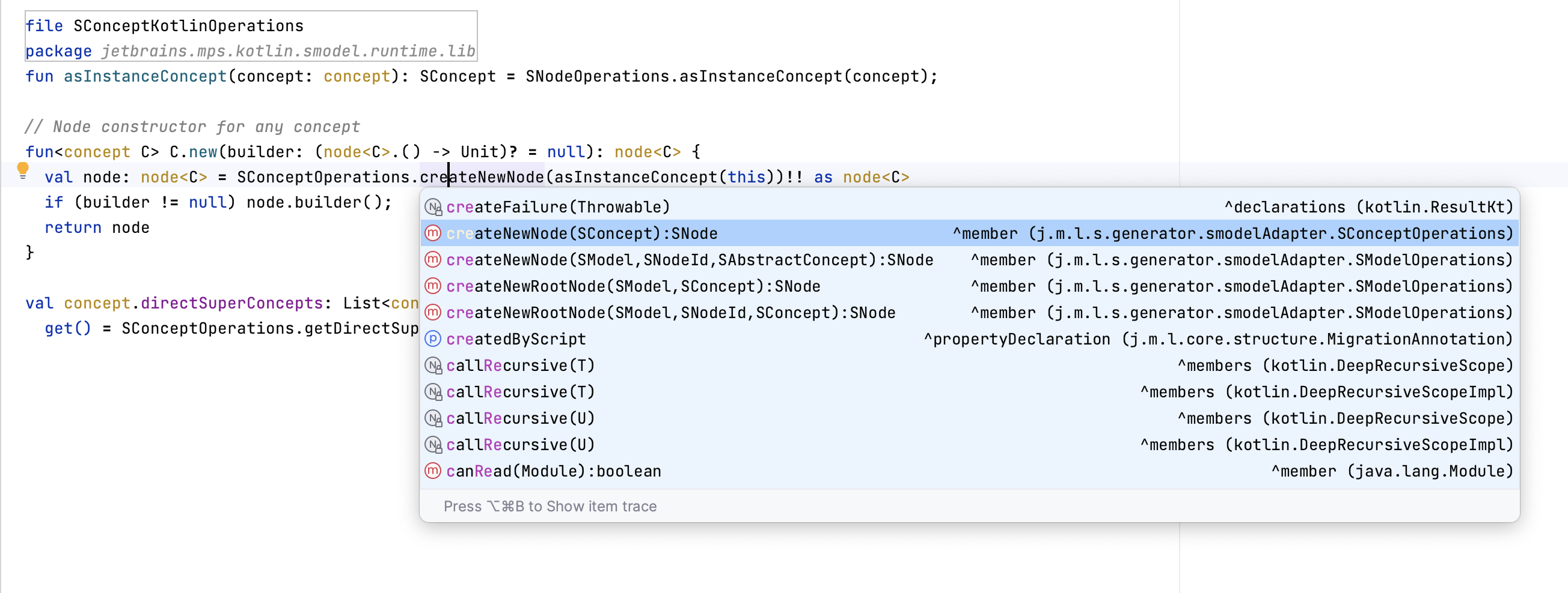 Completion in Kotlin when Coderules is disabled Completion in Kotlin when Coderules is disabled