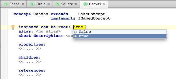 Setting the 'instances can be root' option Setting the 'instances can be root' option