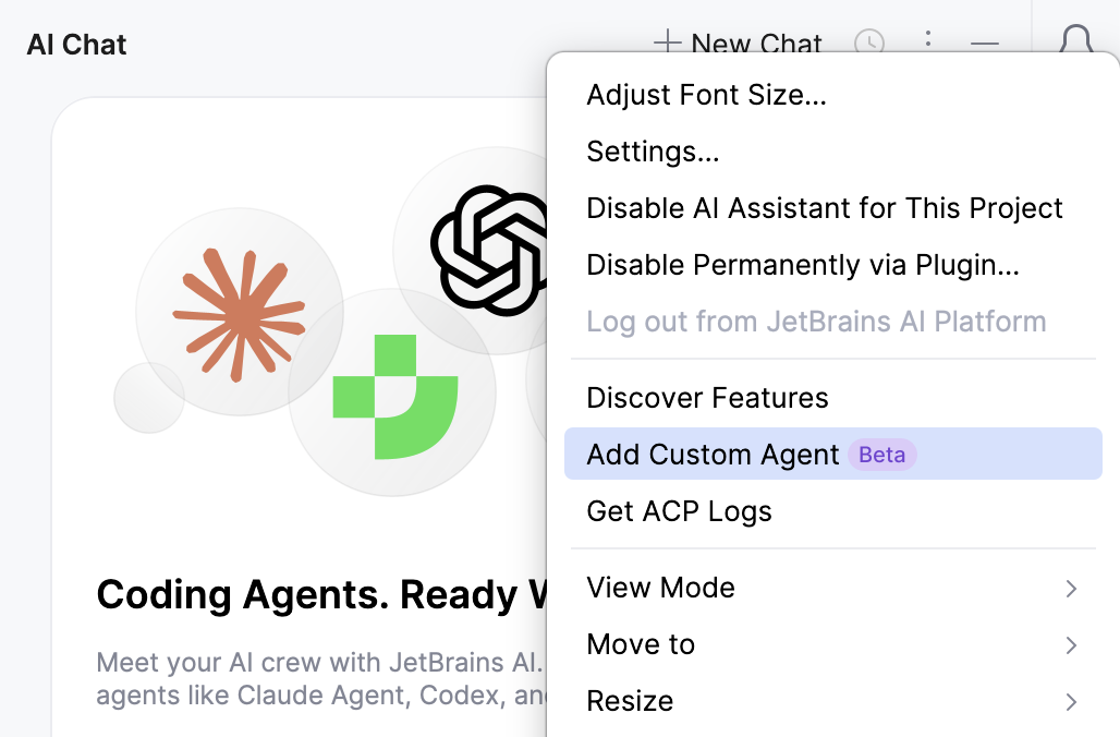 Add a custom agent Add a custom agent
