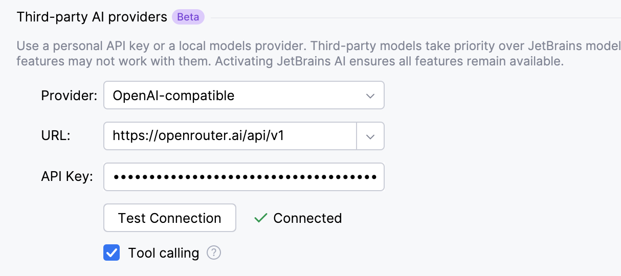 OpenAI-compatible provider
