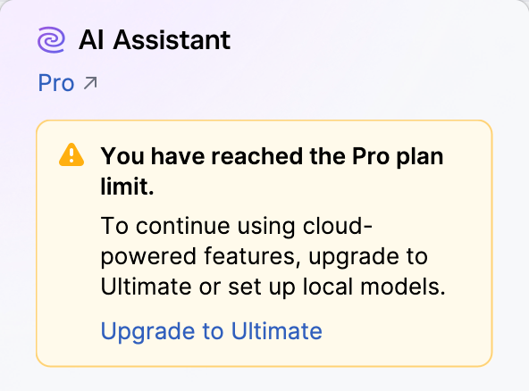 Quota limit reached Quota limit reached