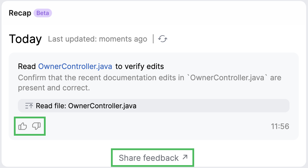 Provide feedback Provide feedback
