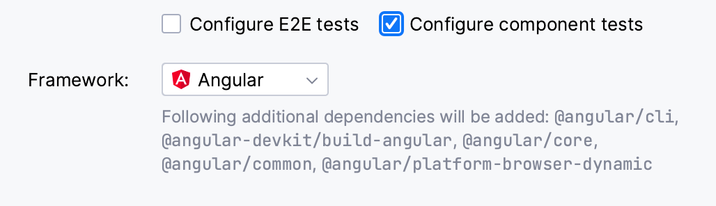 Create a Cypress project with component tests Create a Cypress project with component tests