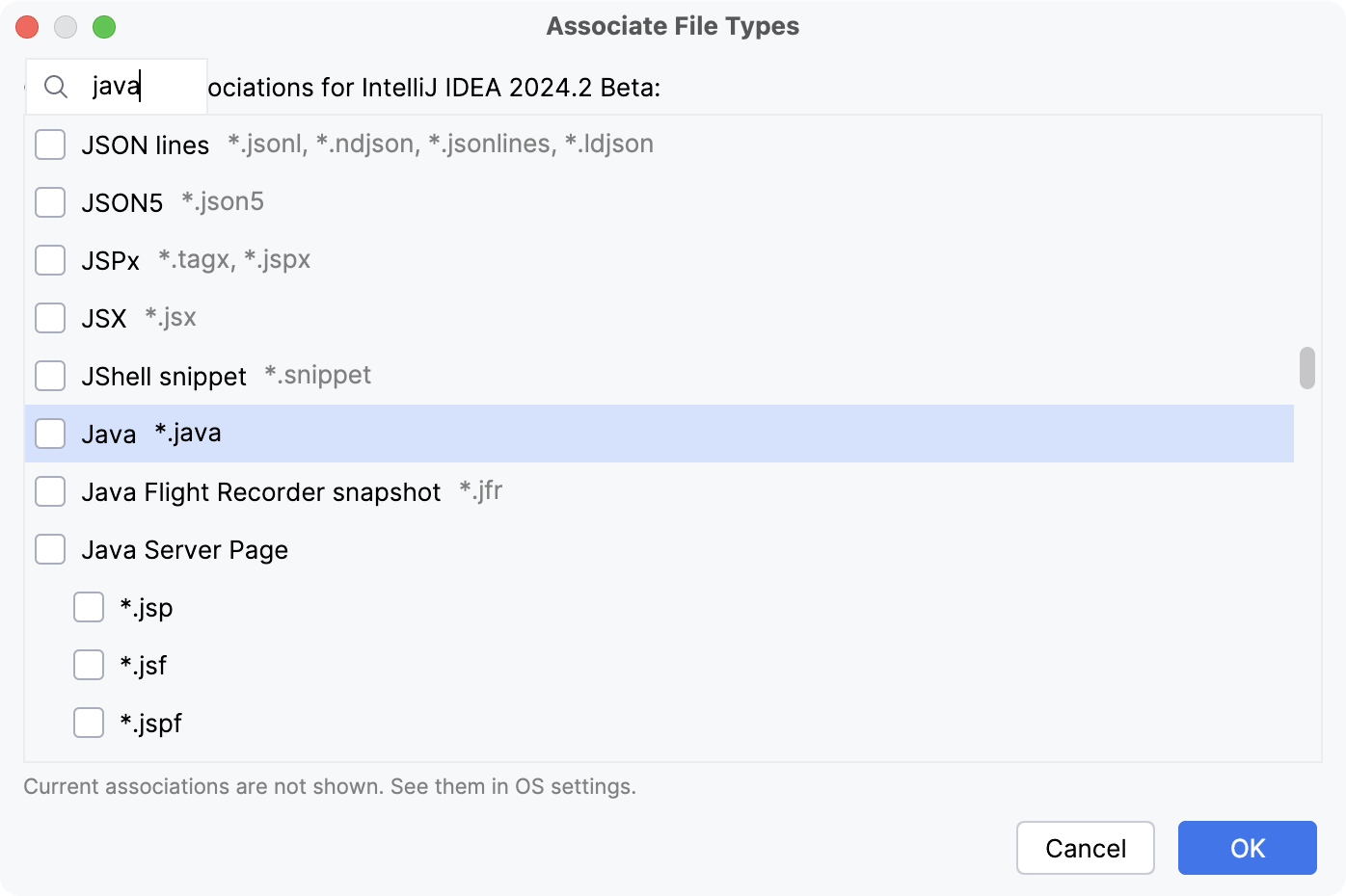 IntelliJ IDEA: Associating file types with the IDE IntelliJ IDEA: Associating file types with the IDE