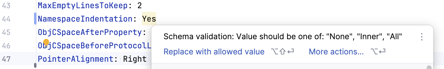 validating option values validating option values