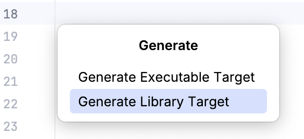 Generate menu for CMake Generate menu for CMake