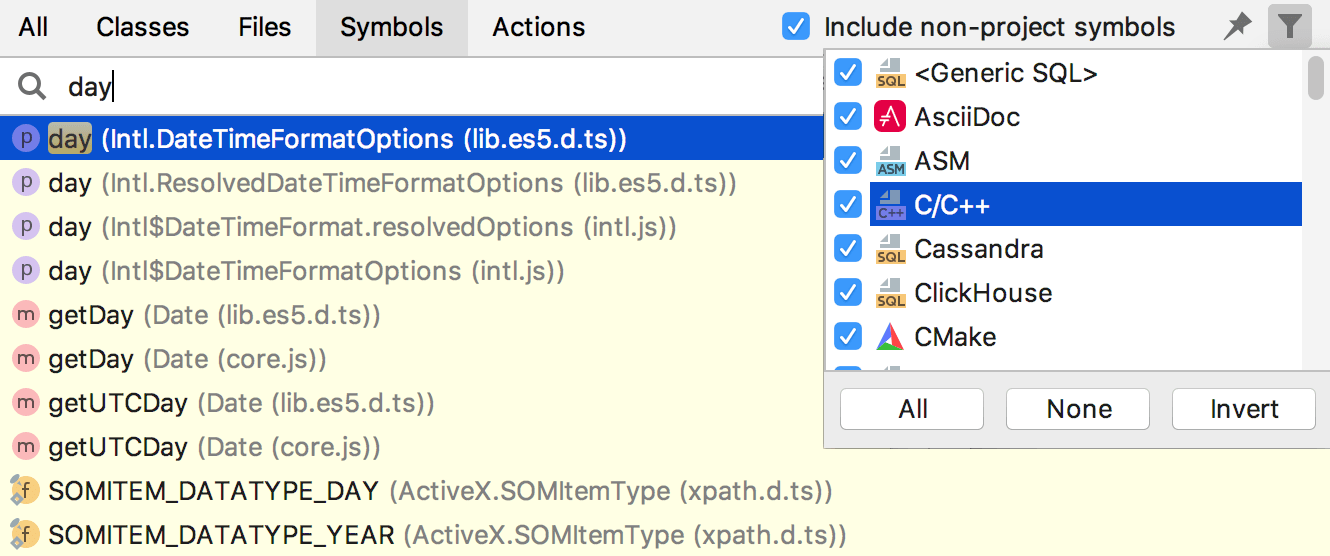 Exclude files from search Exclude files from search
