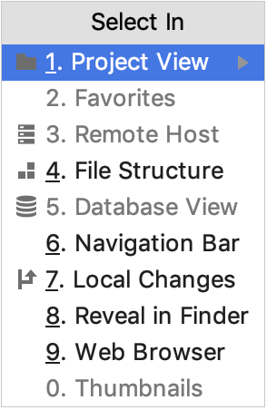 Select in popup Select in popup