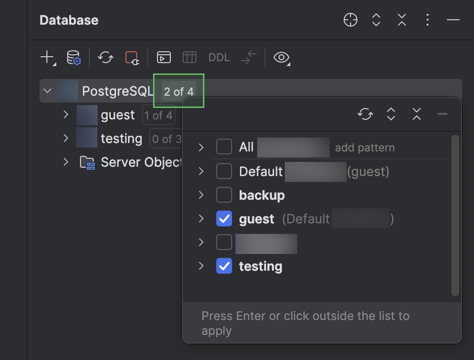 SQLite | PyCharm 文档