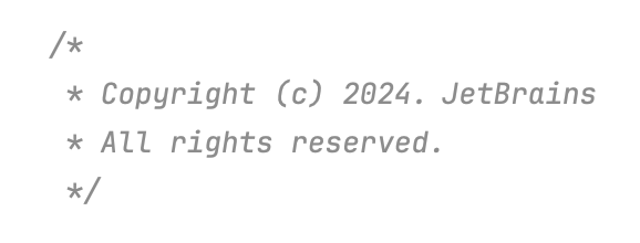 copyright notice in the default format copyright notice in the default format