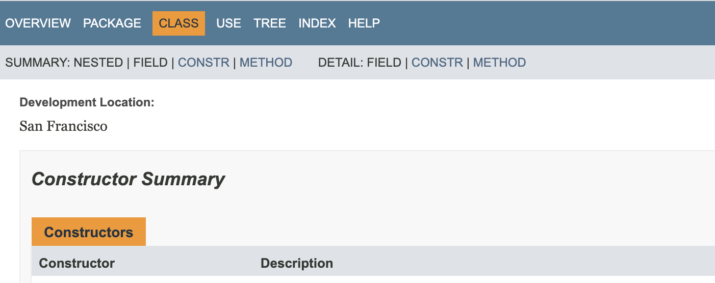 Javadoc reference with custom tags