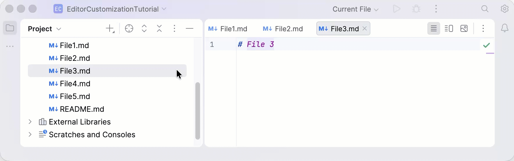 The result of tab limit changes