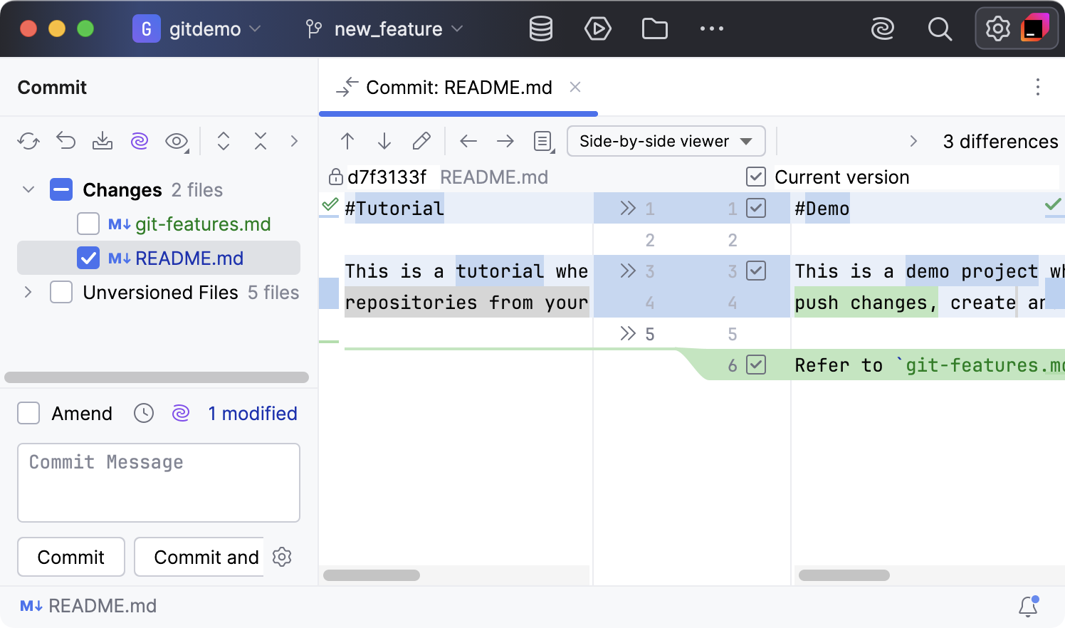 Local Changes Local Changes