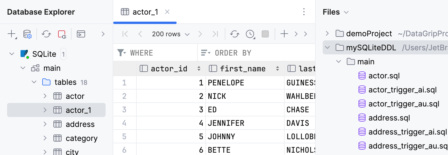 Add a new table (actor_1) to a data source Add a new table (actor_1) to a data source