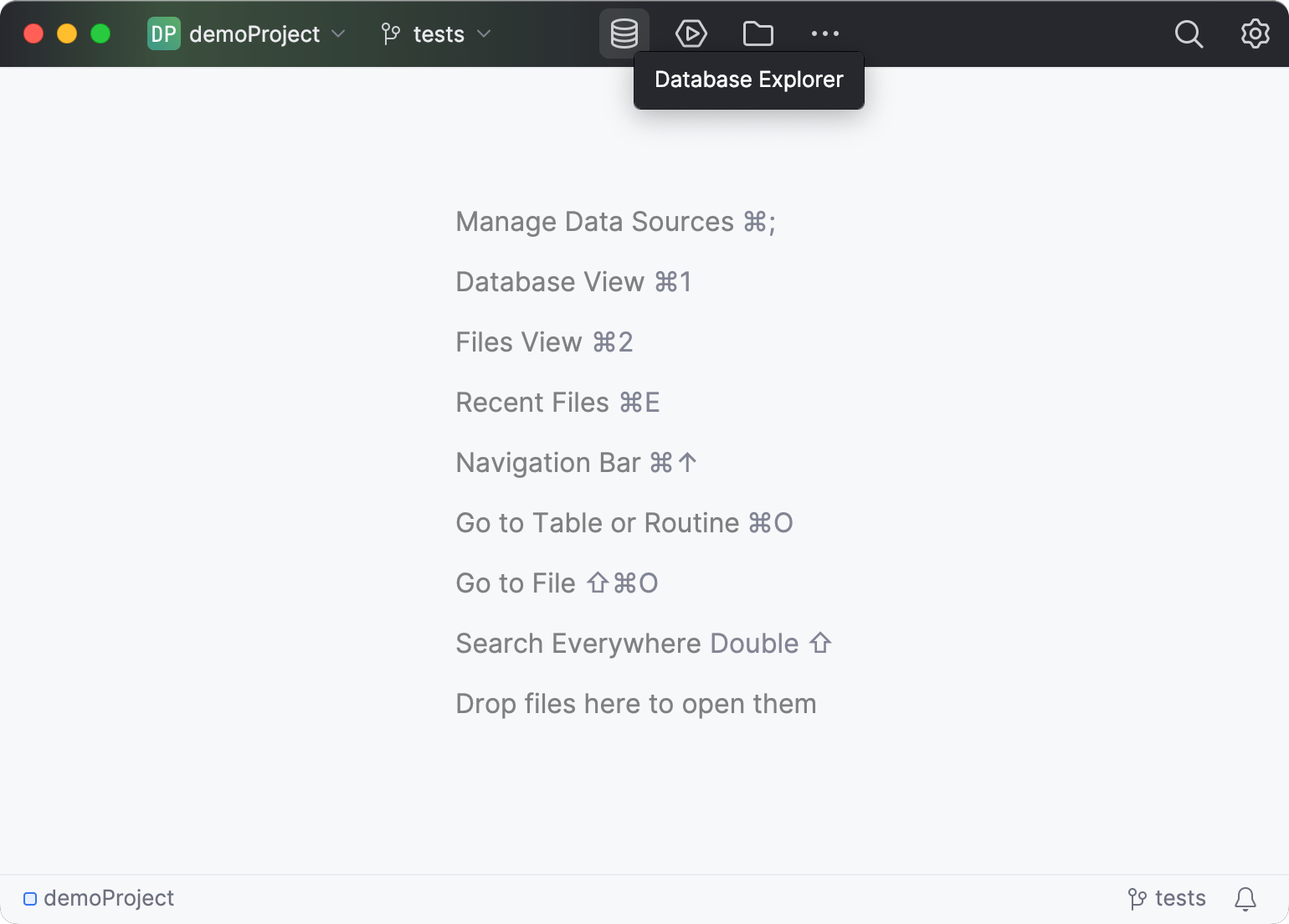 工具窗口图标提示 工具窗口图标提示