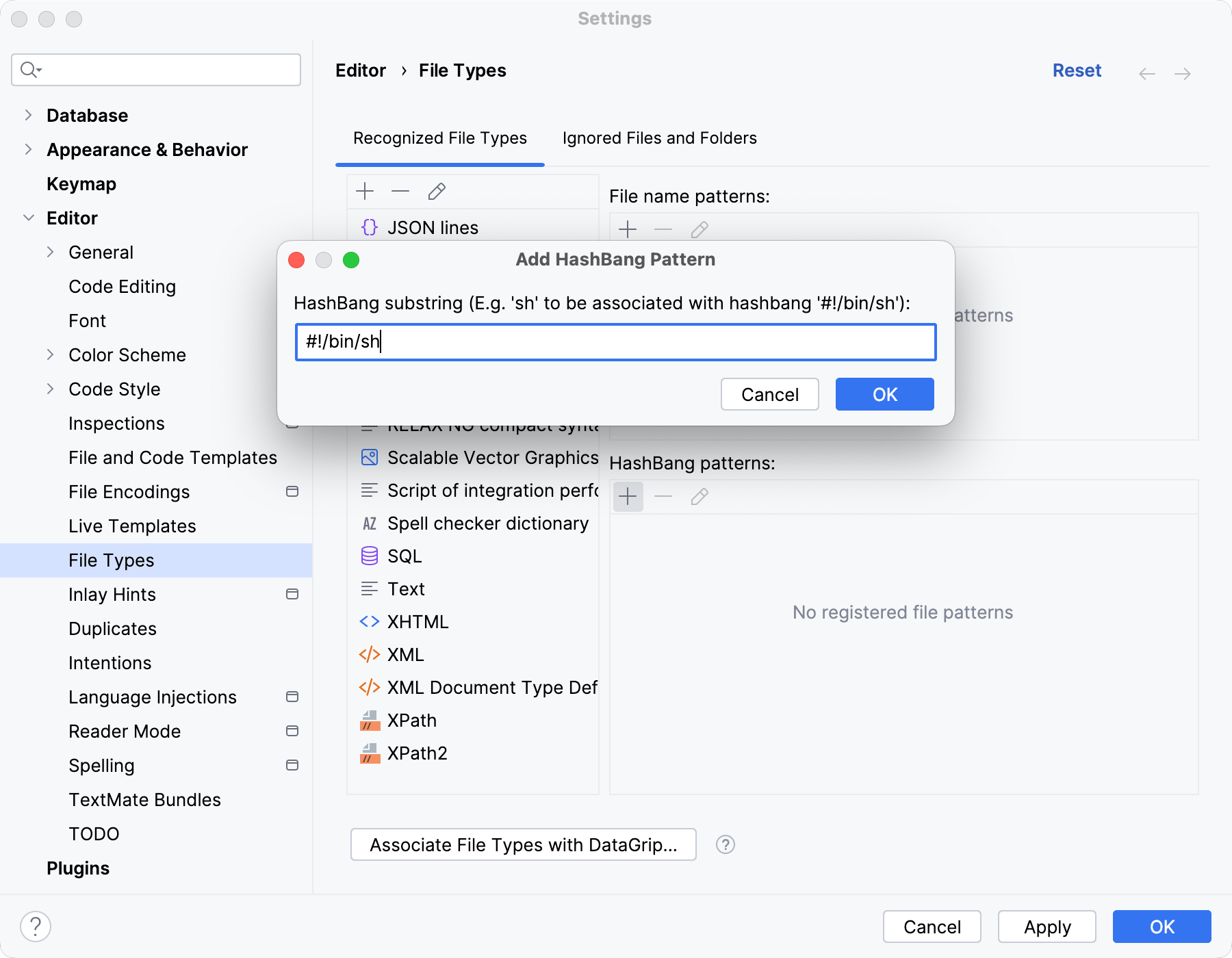 配置 shebang 命令 配置 shebang 命令
