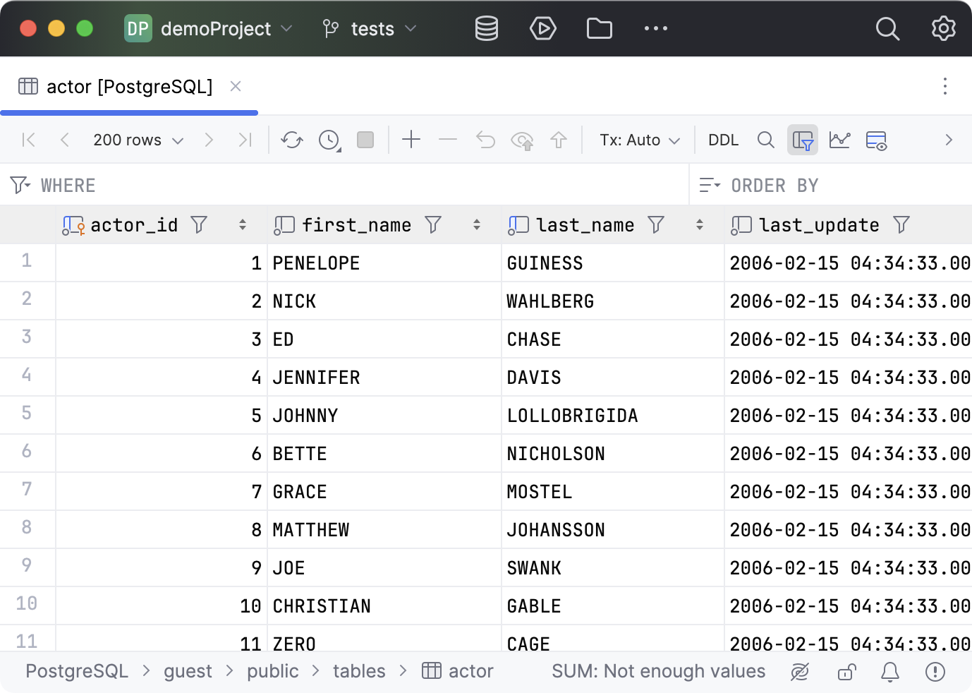 Side tool window bars disabled Side tool window bars disabled