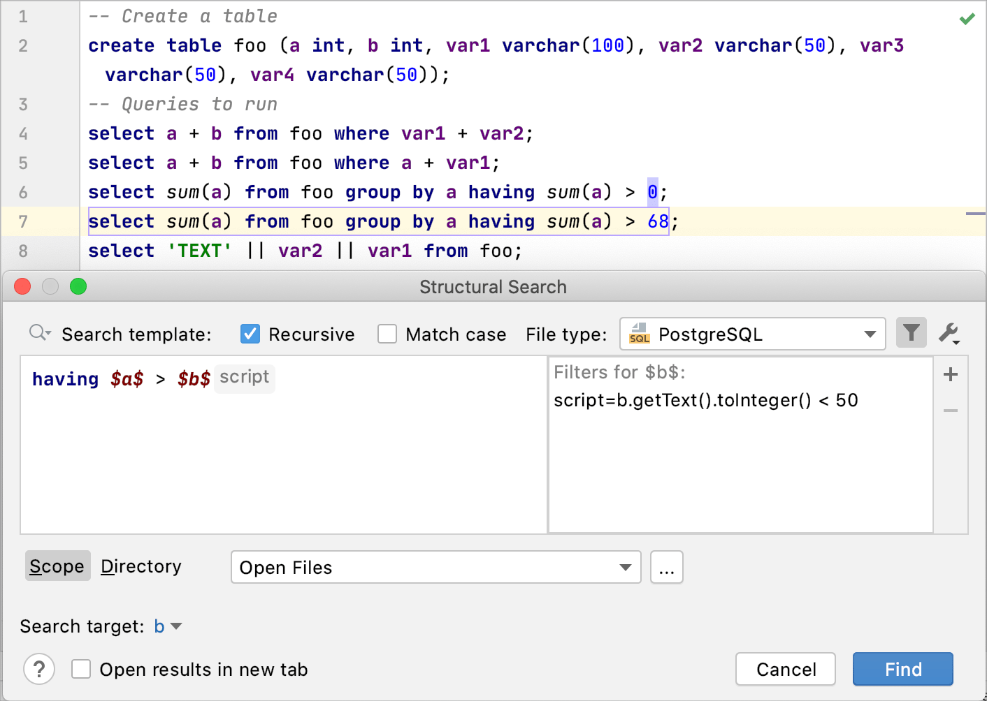 The Script modifier The Script modifier