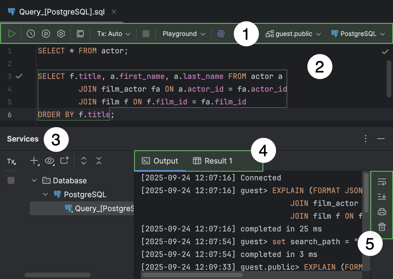 查询文件 | DataGrip 文档