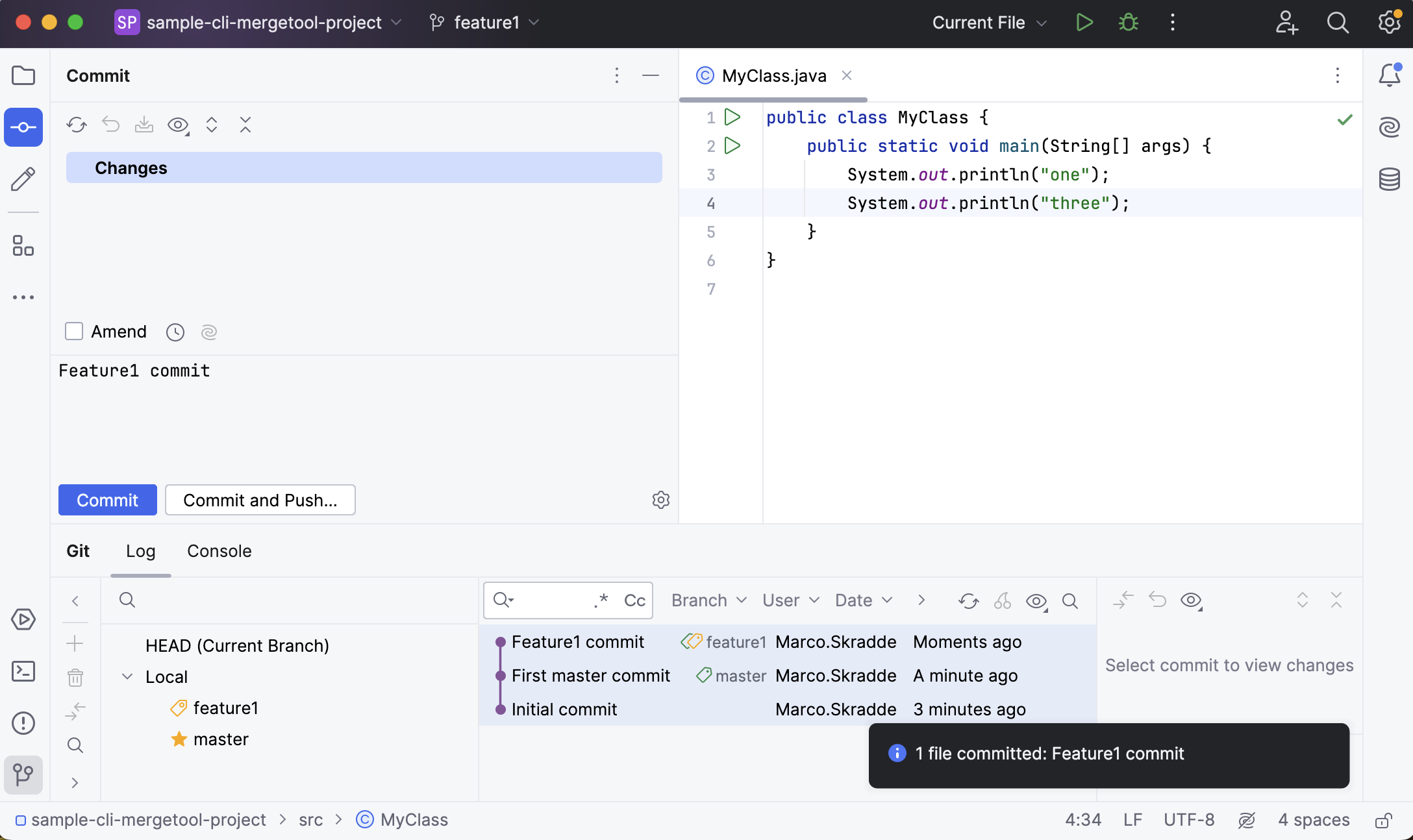 Commit in feature branch. Commit in feature branch.