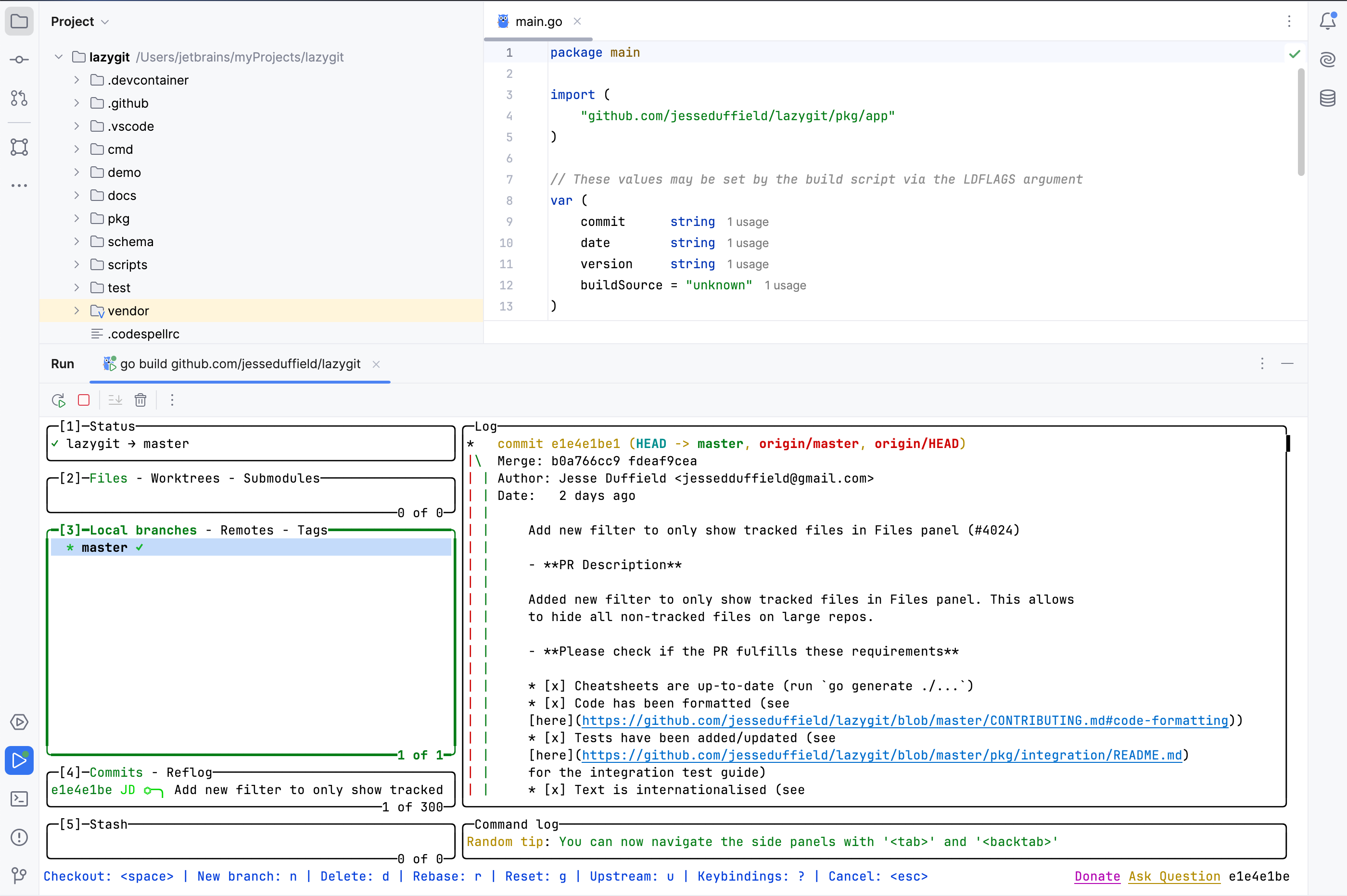 Emulate terminal in output console Emulate terminal in output console