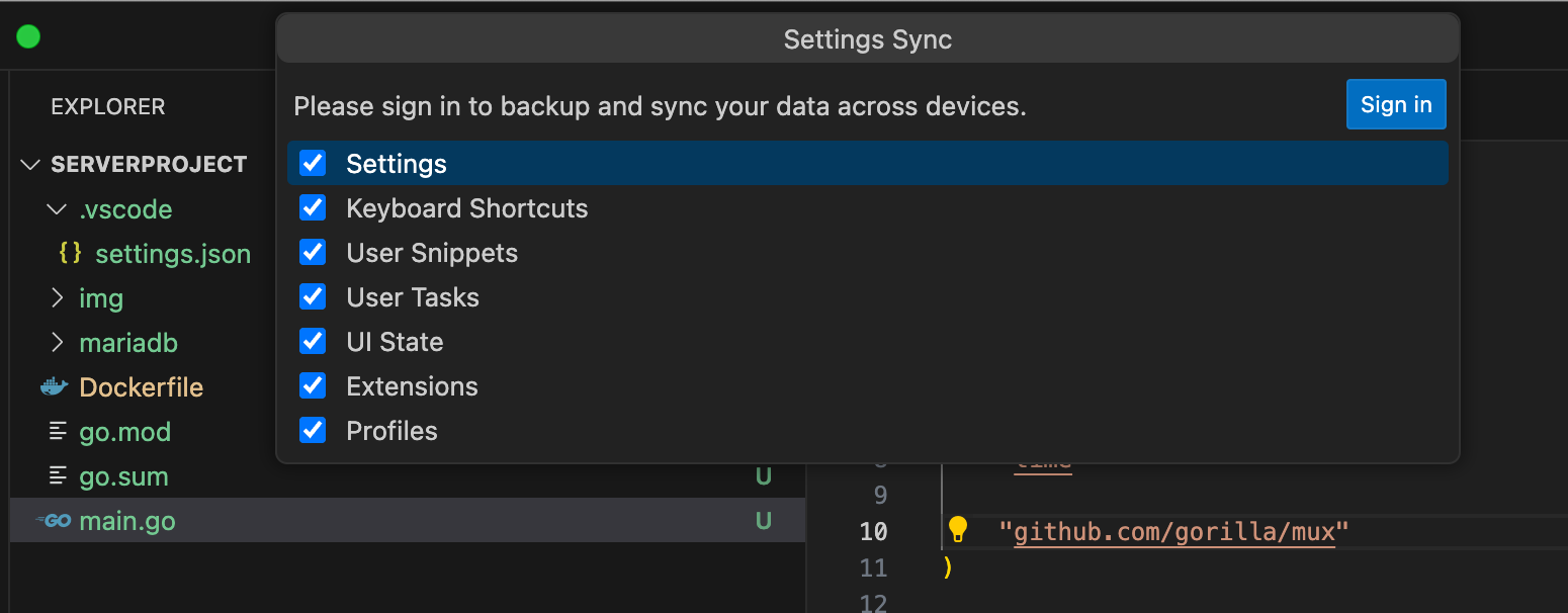 登录到您的 GitHub 或 Microsoft 帐户