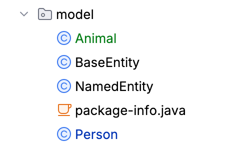 File status highlights in the Project tool window