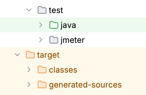 Colored backgrounds in the Project tool window