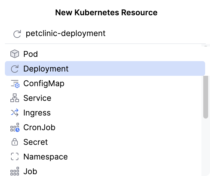Create a new Deployment Create a new Deployment