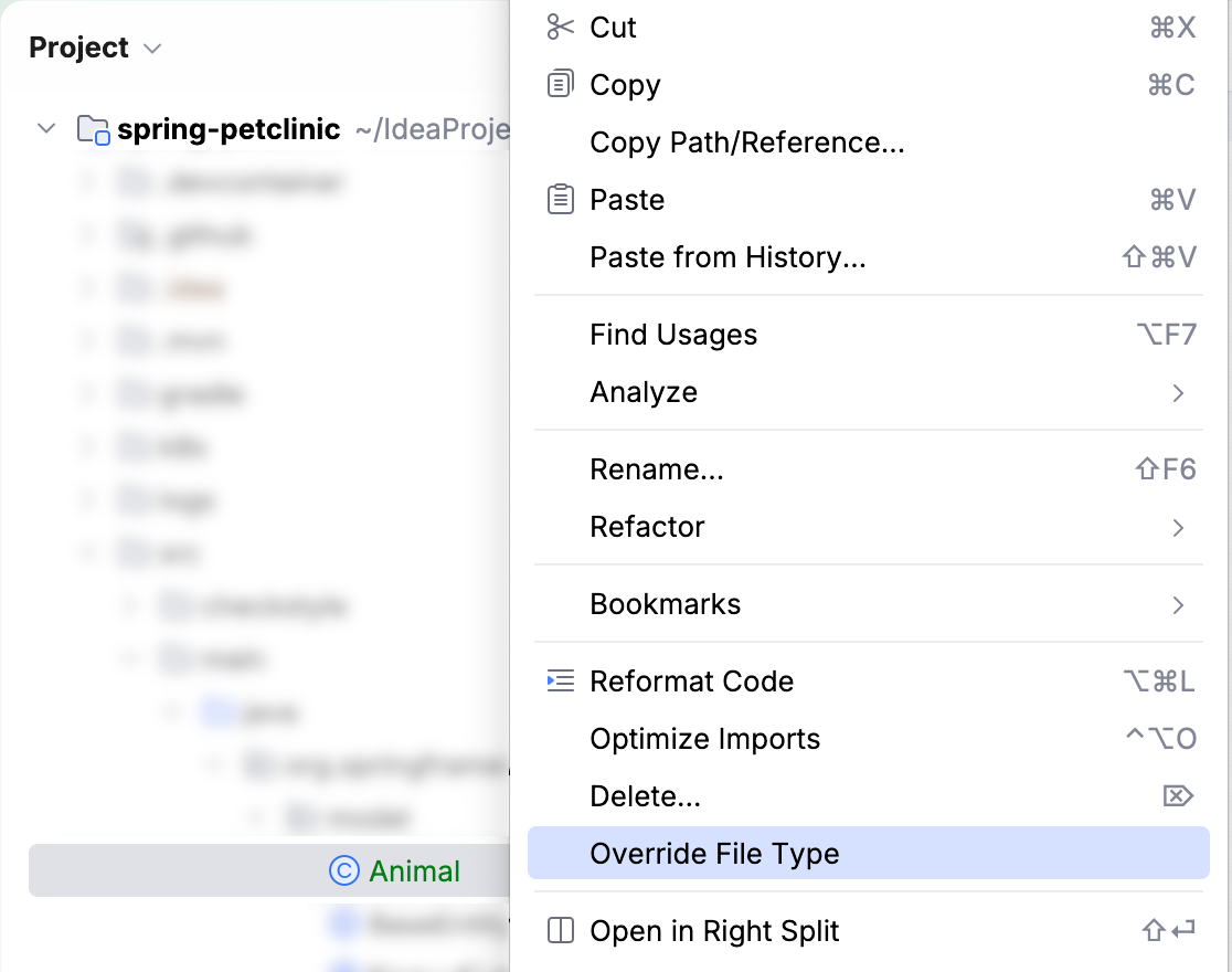 Marking a file as a plain text file Marking a file as a plain text file