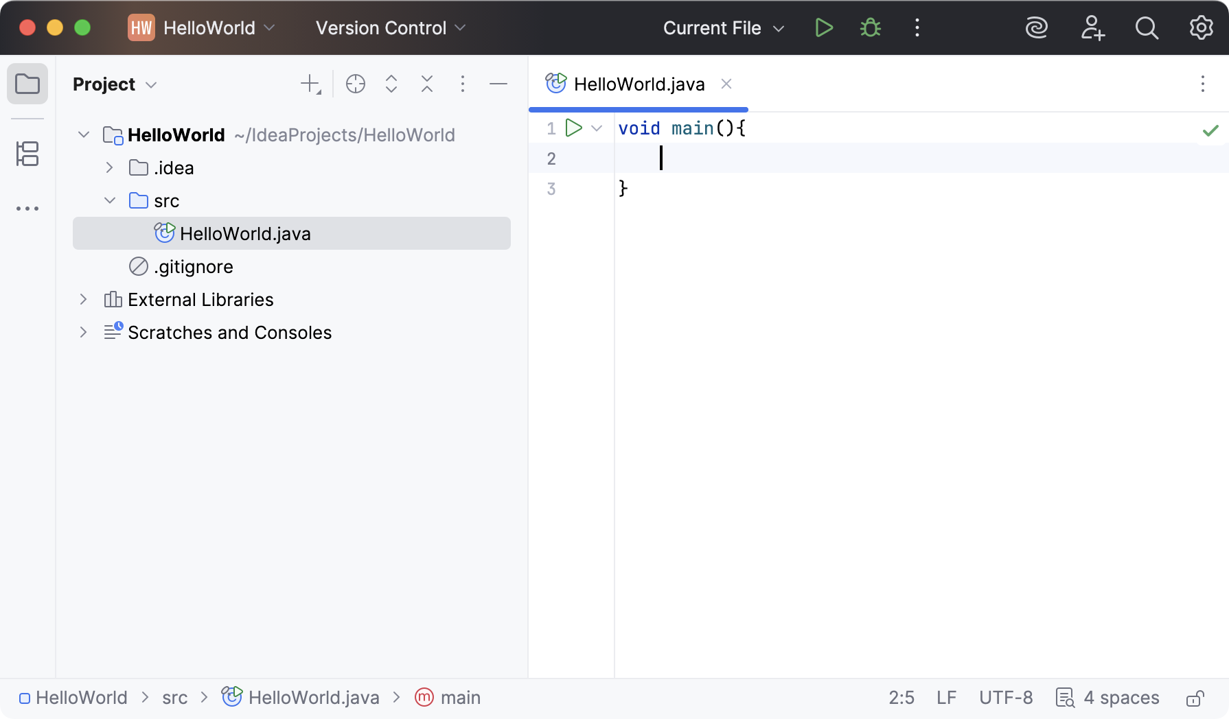 Java compact source file Java compact source file