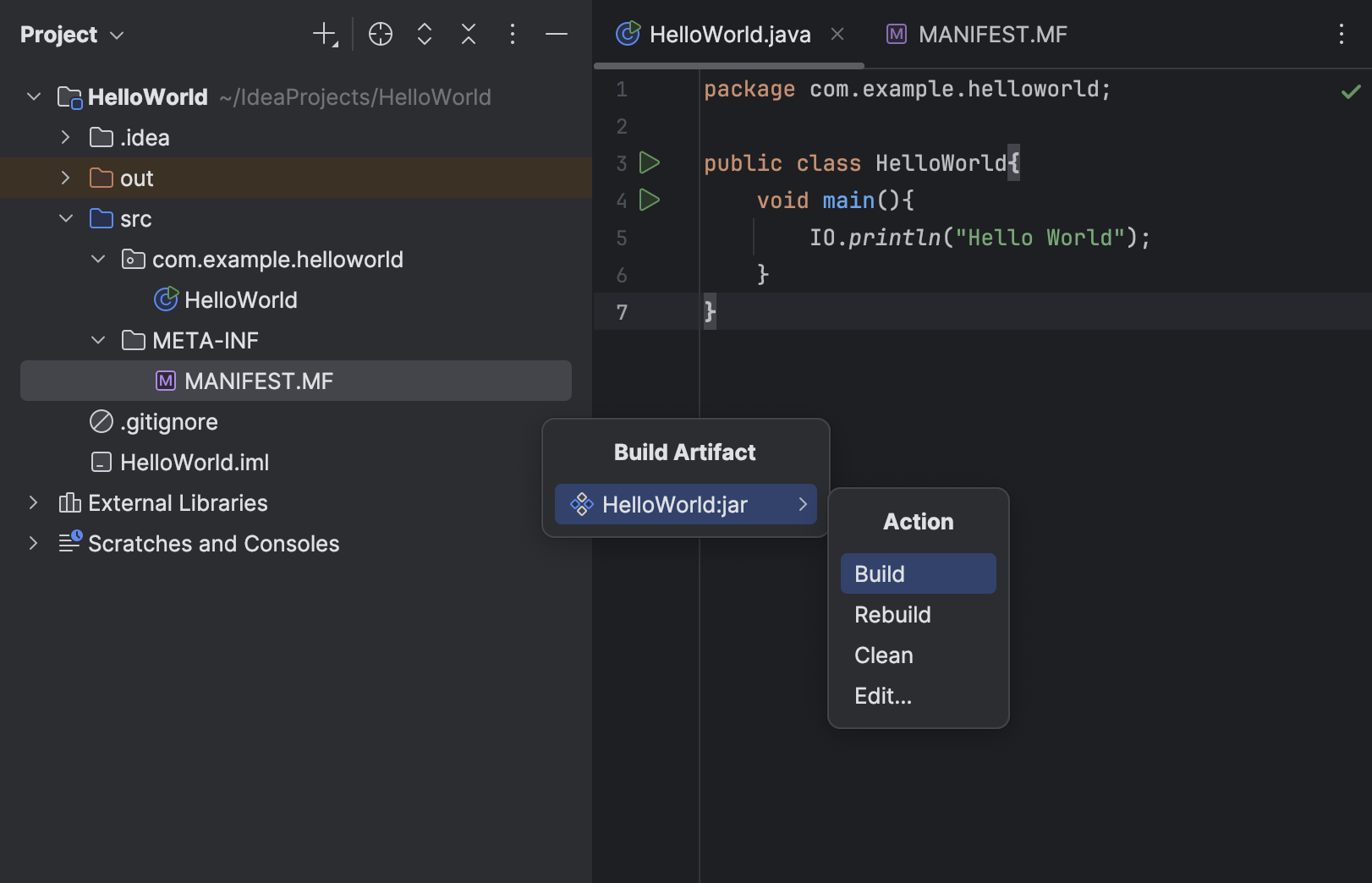Artifacts | IntelliJ IDEA Documentation