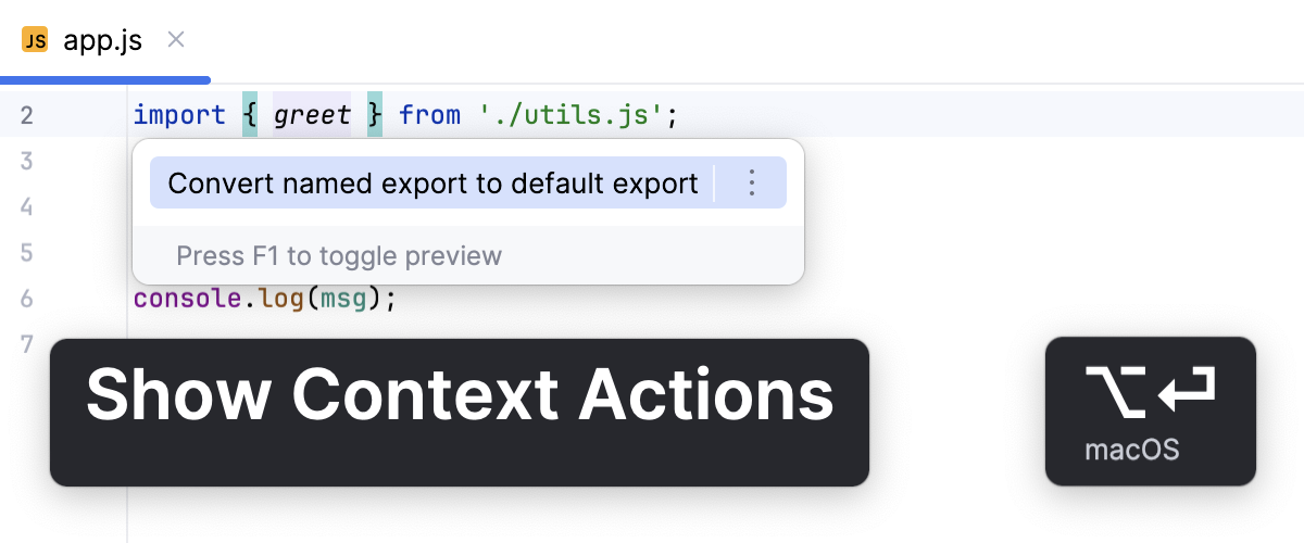 Convert named export to default export from an export statement