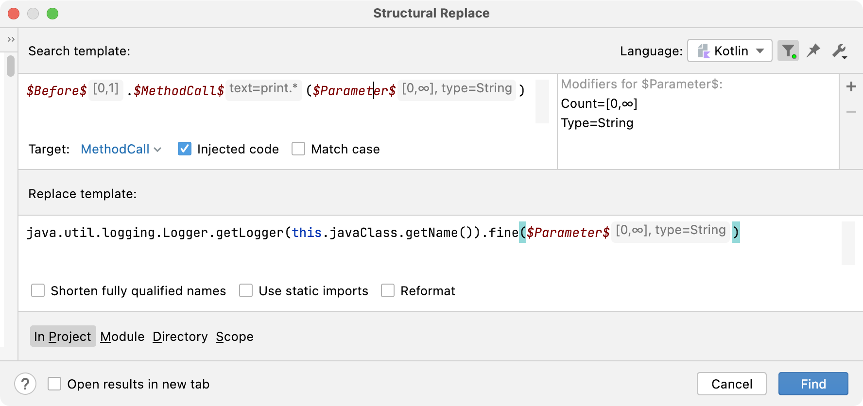Add the replacement code Add the replacement code