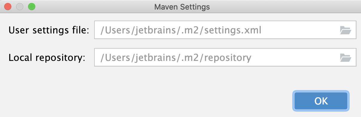 Maven Settings Maven Settings