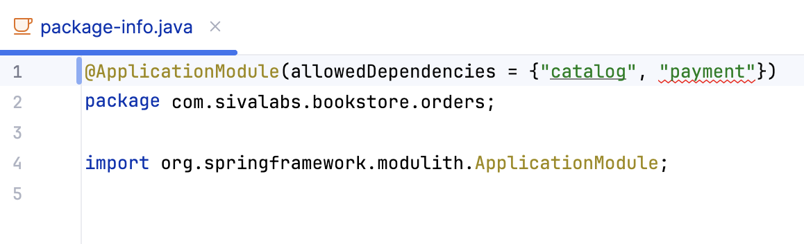 Module does not exist