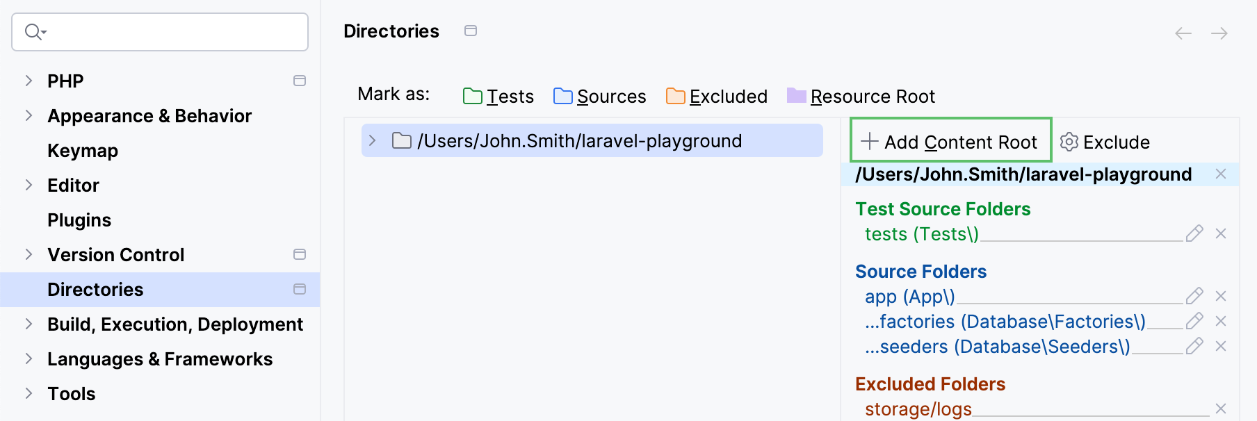 Add, manage, and delete content roots Add, manage, and delete content roots