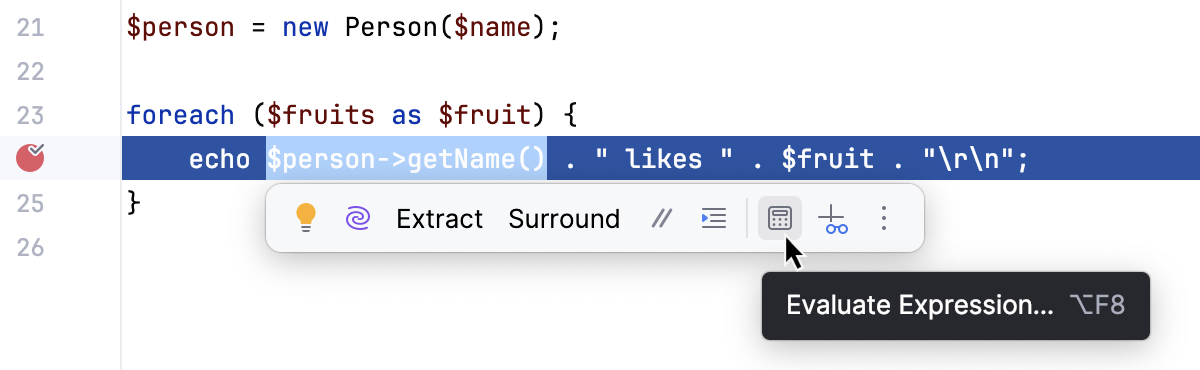 Value tooltip appears Value tooltip appears