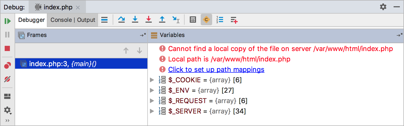 No folder mapping is specified No folder mapping is specified