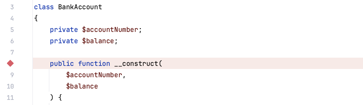 Method breakpoint hit Method breakpoint hit