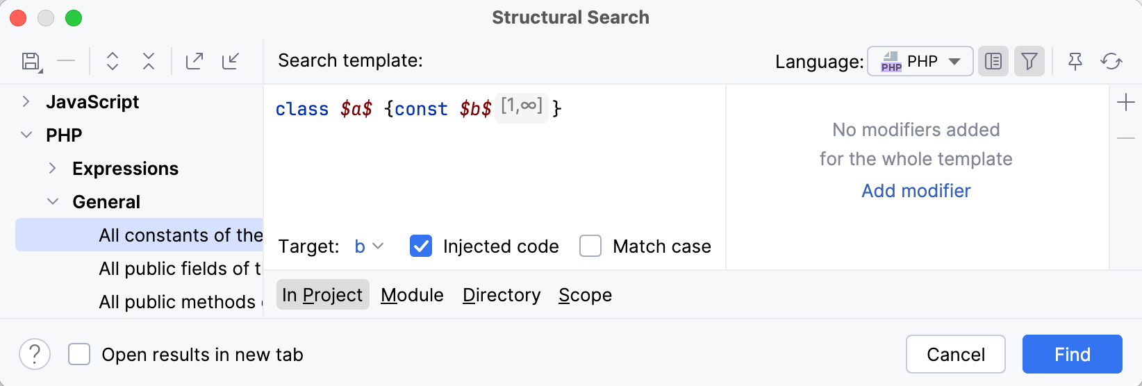 Existing search templates for PHP Existing search templates for PHP