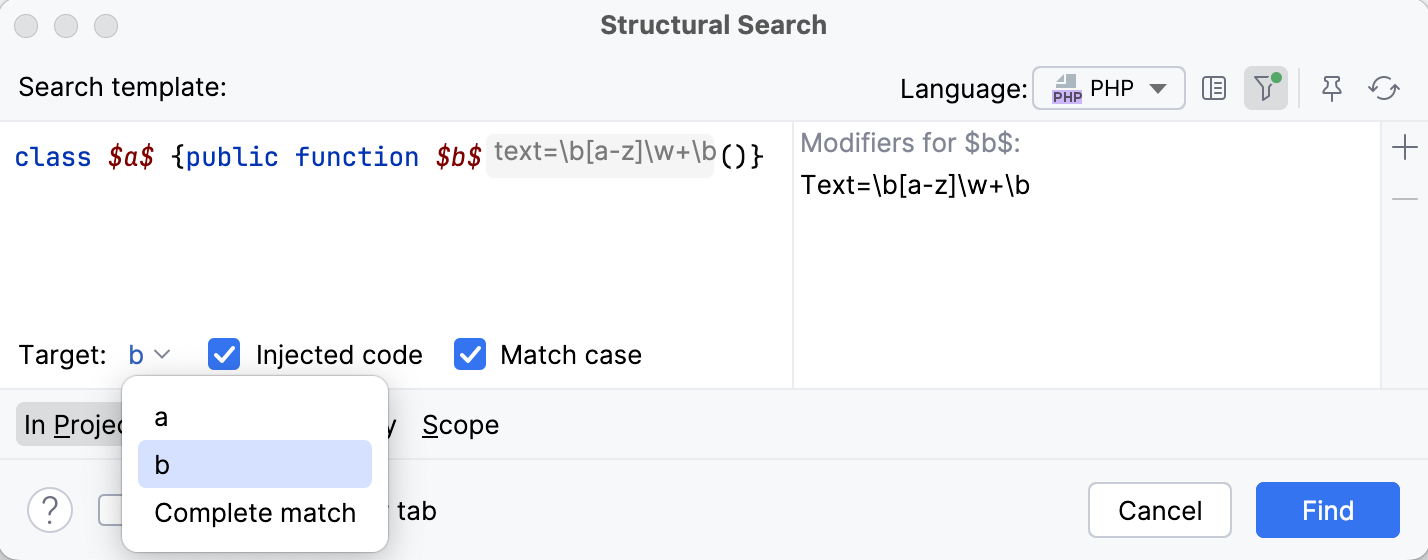 Search target Search target