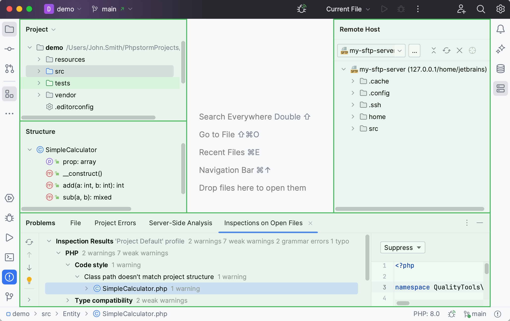 Tool windows Tool windows