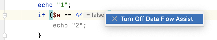 Turn Off Data Flow Assist Turn Off Data Flow Assist