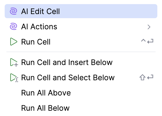 Select AI Edit Cell Select AI Edit Cell