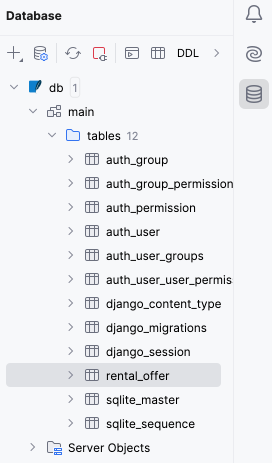 Rental_offer table Rental_offer table
