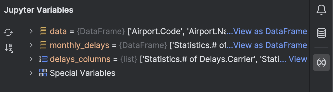 Jupyter notebook support | PyCharm Documentation